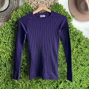 Athleta Long Sleeve Seamless Athletic Top